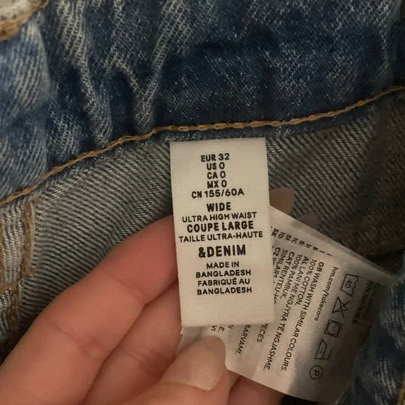 H&M Wide Leg Jeans - Picture 6 of 6